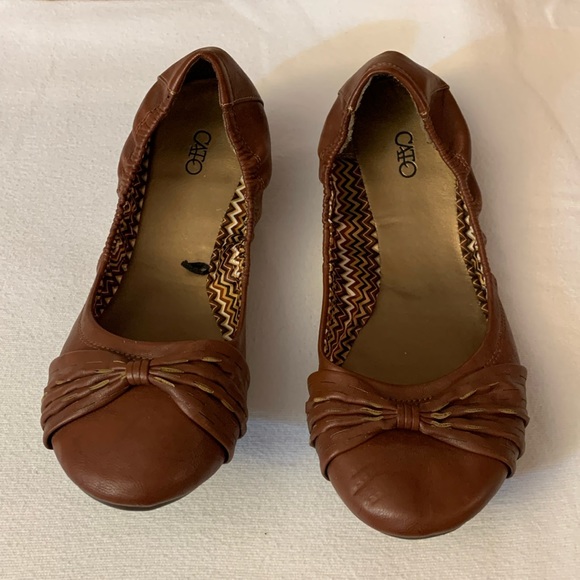 Cato Shoes - Brown flat shoes - Cato brand 11M